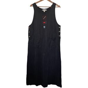 Vintage‎ Amy K Su Maxi Jumper Dress Tencel Cottagecore Mature Size Large